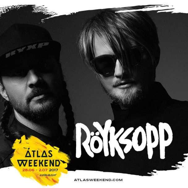 R&ouml;yksopp виступить у Києві / © facebook.com/atlasweekend