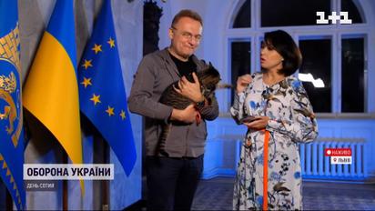 Наталію Мосейчук в прямому ефірі хотів "цапонути" кіт, якого приніс мер Андрій Садовий