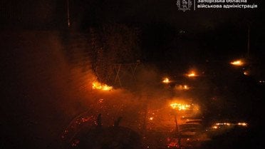 Атака на Запоріжжя_3 / © Очільник Запорізької ОВА Іван Федоров