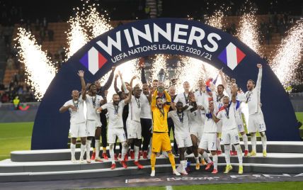Шалений гол та вирішальний VAR: збірна Франції у вольовому стилі здолала Іспанію та стала новим переможцем Ліги націй
