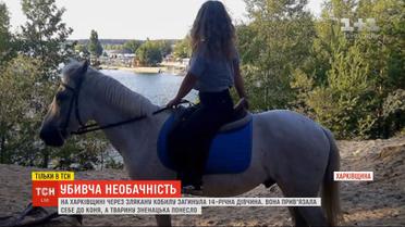 На Харьковщине 14-летняя девушка погибла из-за испуганной кобылы