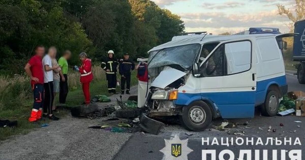 На месте ДТП