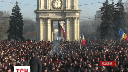 Массовые антиправительственные протесты проходят в Молдове