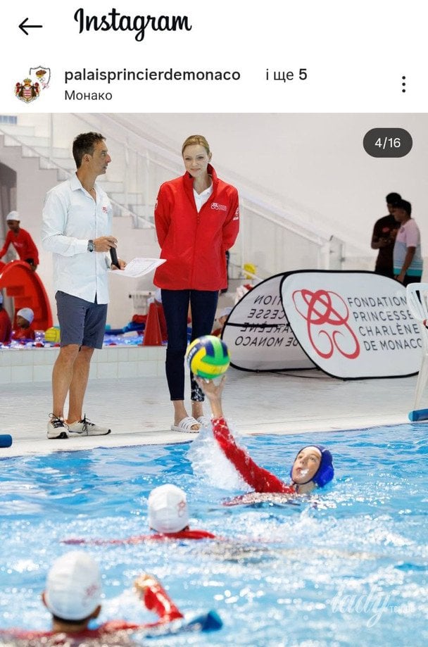 Княгиня Шарлін / © Instagram княжої родини Монако