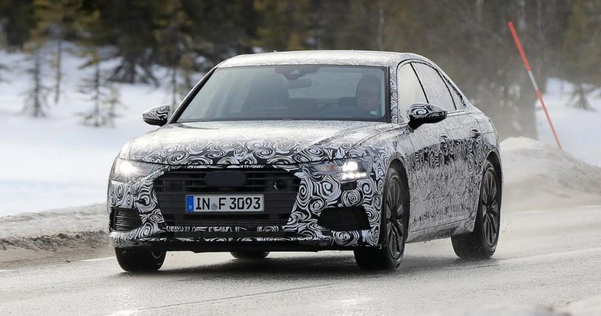 Audi вывела на тесты A6 нового поколения