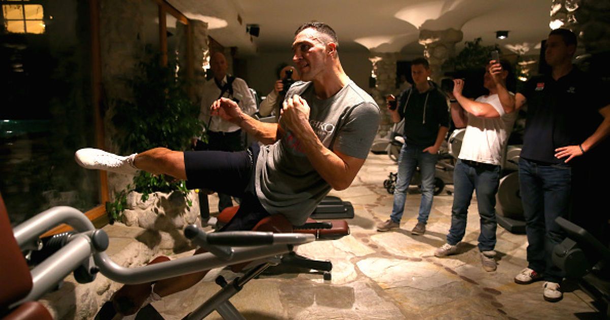 Подготовка Владимира Кличко к бою с Тайсоном Фьюри / © boxingscene.com