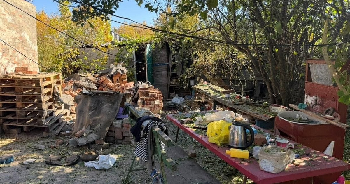 Наслідки «прильоту» по приватному будинку на Донеччині