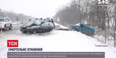 В Кировоградской области из-за скользкой дороги произошло смертельное ДТП