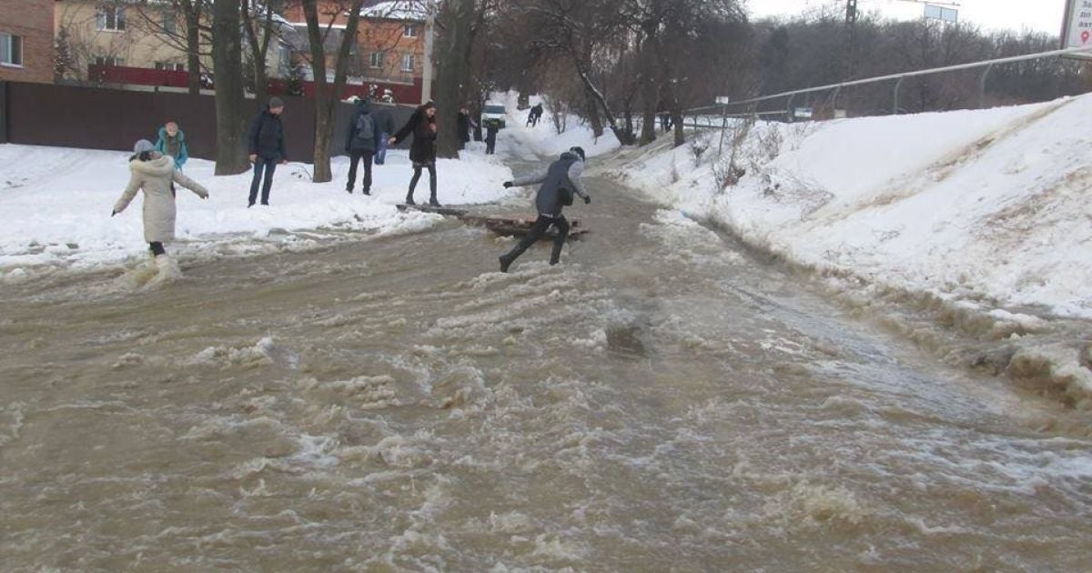 потоп у вінниці_2 / © Facebook/Новини Вінниці vn.20minut.ua
