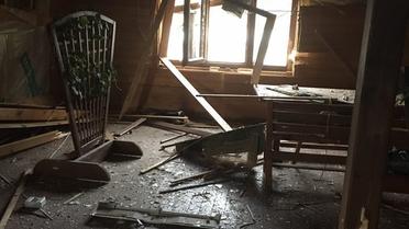 обстріл Виноградне_5 / © facebook.com/Вячеслав Аброськін