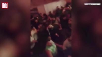 В Берлине в очереди за едой произошла массовая потасовка мигрантов
