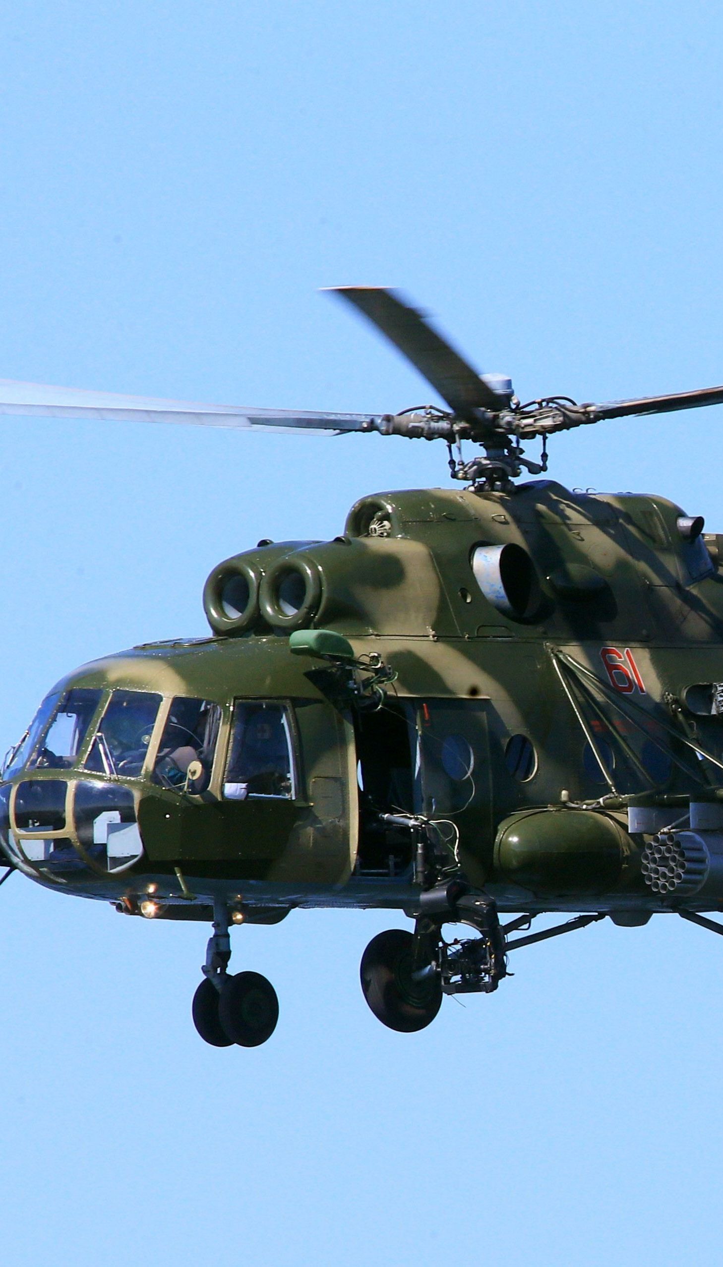 В Африке неизвестные обстреляли российский военный вертолет Ми-8