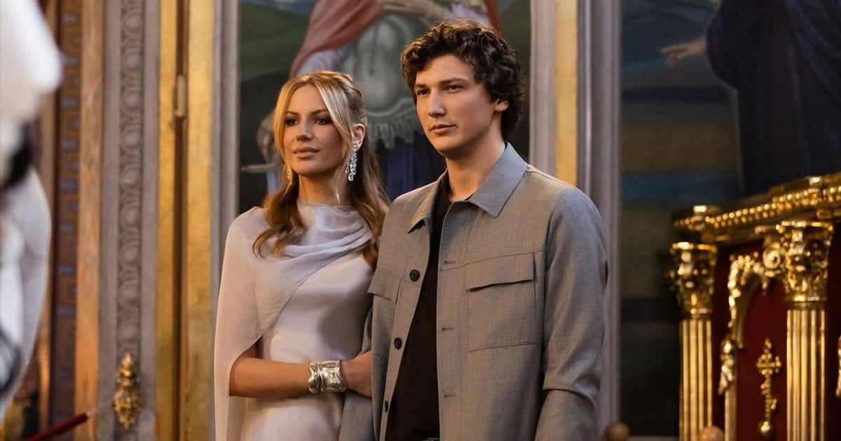 Леся Нікітюк із нареченим