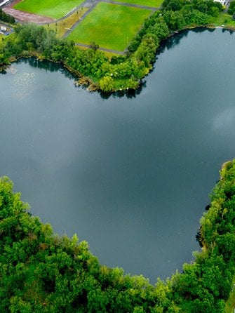 Озеро у вигляді серця