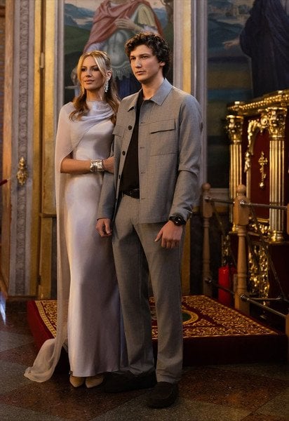 Леся Никитюк с женихом