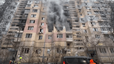 наслідки атаки на Одесу 12 січня_1 / © скриншот з відео