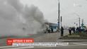 У Києві горів пасажирський автобус