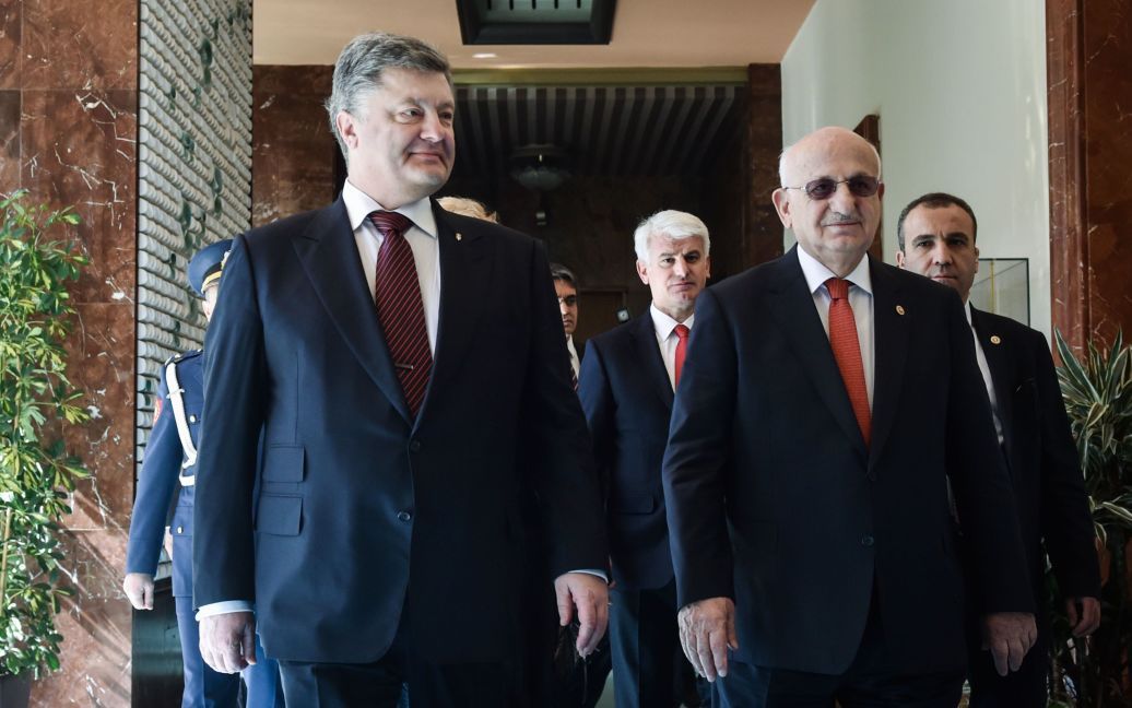 Порошенко прибыл в Турцию / © Сайт президента Украины