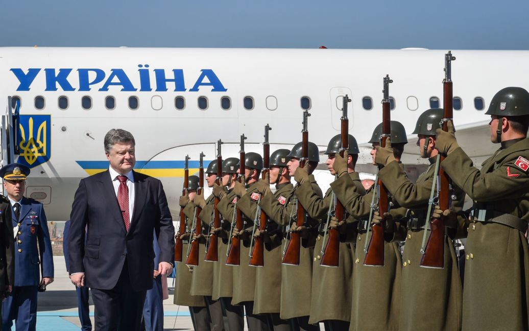 Порошенко прибув до Туреччини / © Сайт президента України
