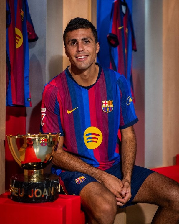 Родрі / facebook.com/fcbarcelona