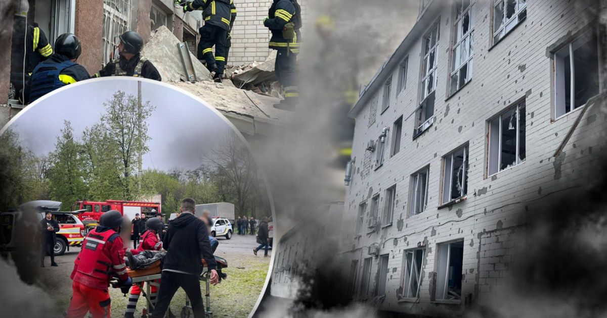 РФ завдала ракетних ударів по Чернігову зранку 17 квітня. Фото: ТСН.ua.