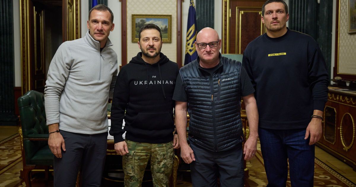 UNITED24 Ambassadors Have Met with the President of Ukraine, Announcing a Joint Fundraiser for Generators