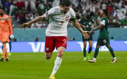 Перший гол Левандовські на ЧС: Польща в матчі з незабитим пенальті перемогла Саудівську Аравію