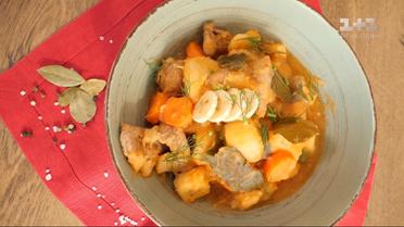 Украинское блюдо "жаркое с бананом" – Вкусный мир с Евгением Клопотенко