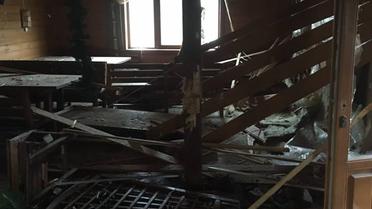 обстріл Виноградне_13 / © facebook.com/Вячеслав Аброськін