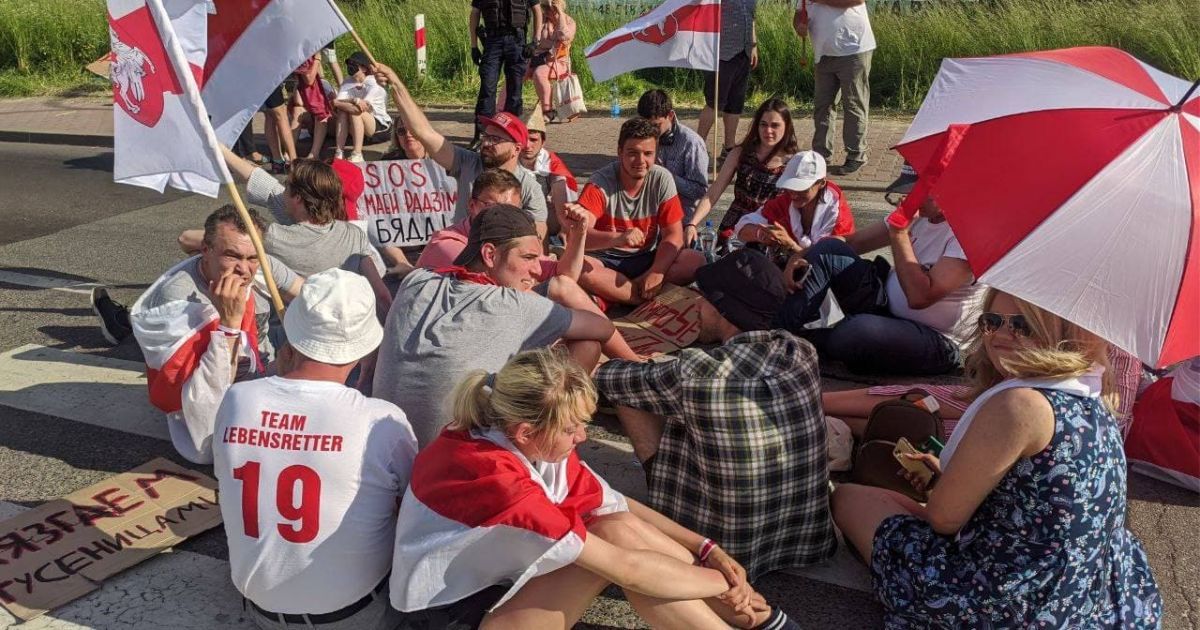 Білоруси Польщі, Литви та України планують перекривати рух і пікетувати на прикордонних пунктах