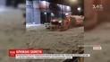 Улицы мексиканского города покрыло грязными ледяными потоками