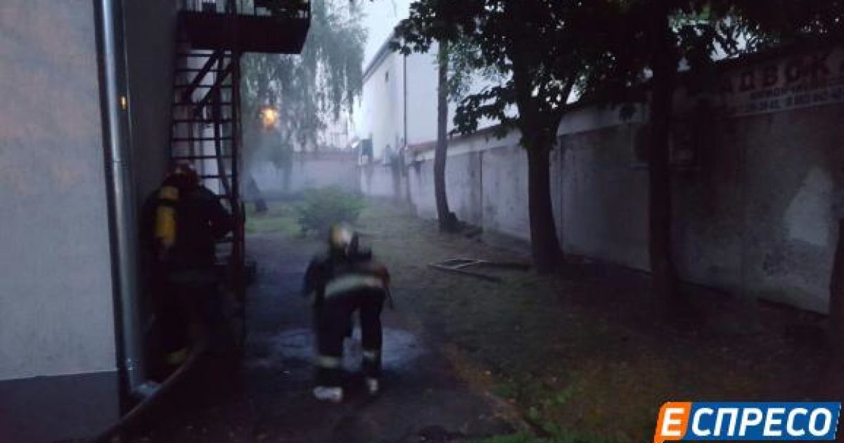 пожежа в Солом’янському суді в Києві_8 / © Еспресо.TV
