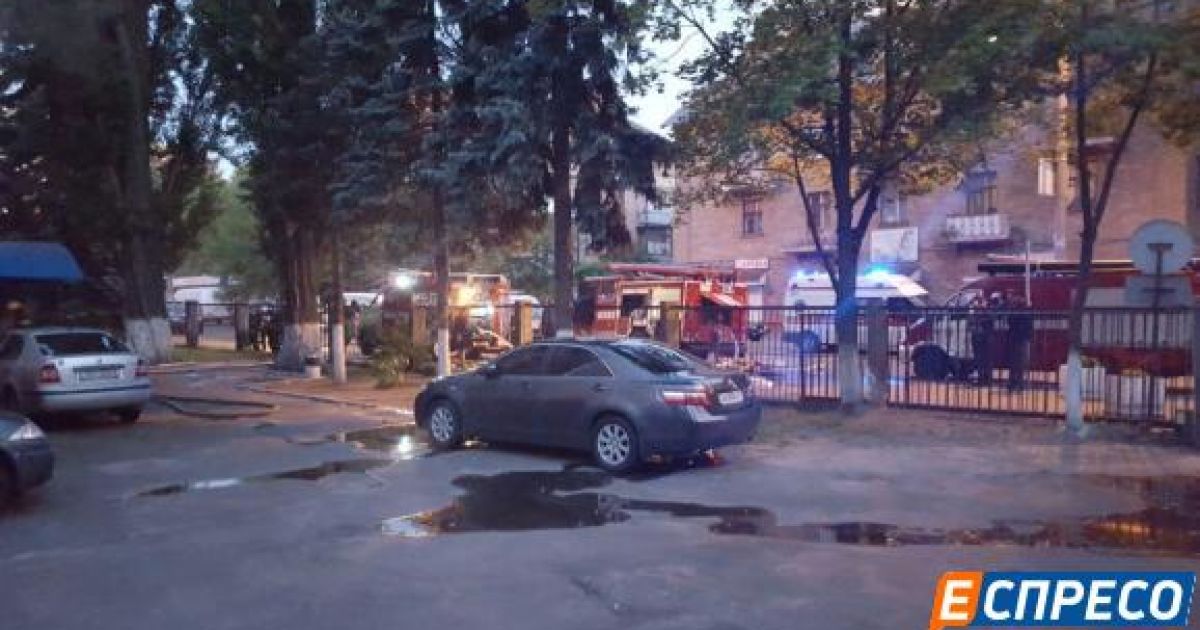 пожежа в Солом’янському суді в Києві_12 / © Еспресо.TV