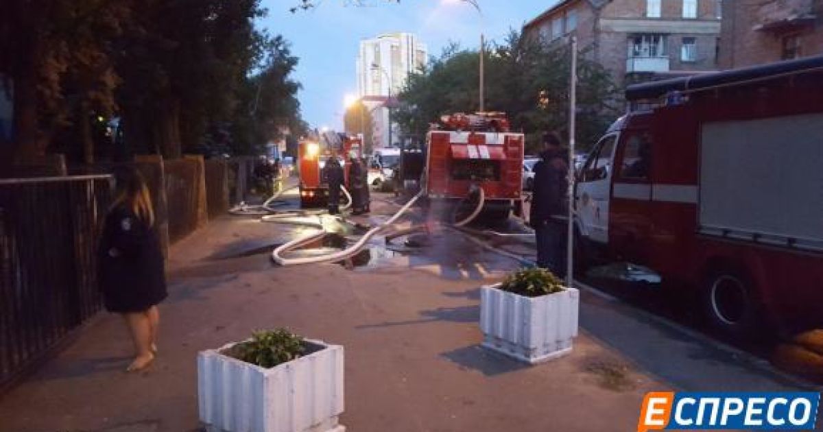 пожежа в Солом’янському суді в Києві_10 / © Еспресо.TV