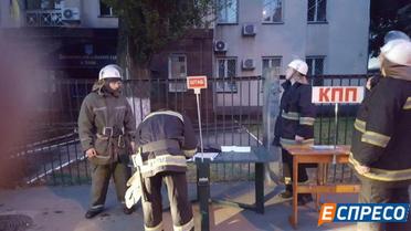 пожежа в Солом’янському суді в Києві_5 / © Еспресо.TV