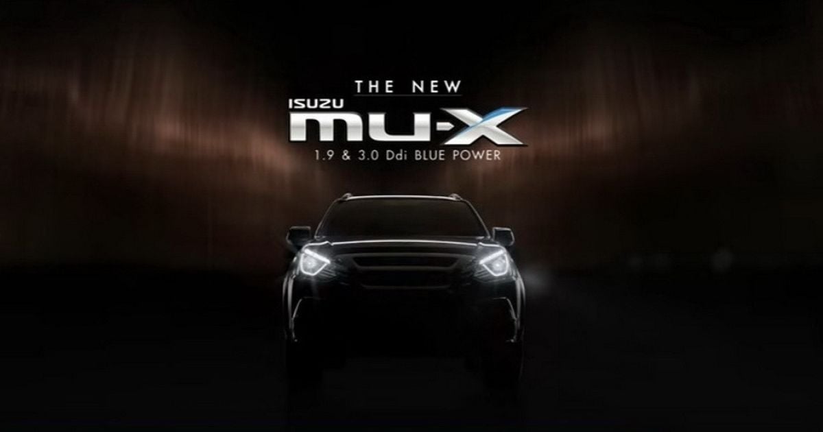 Isuzu опубликовала видеотизер рестайлингового внедорожника MU-X