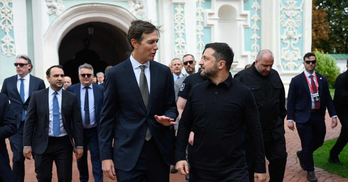 Джаред Кушнер і Володимир Зеленський