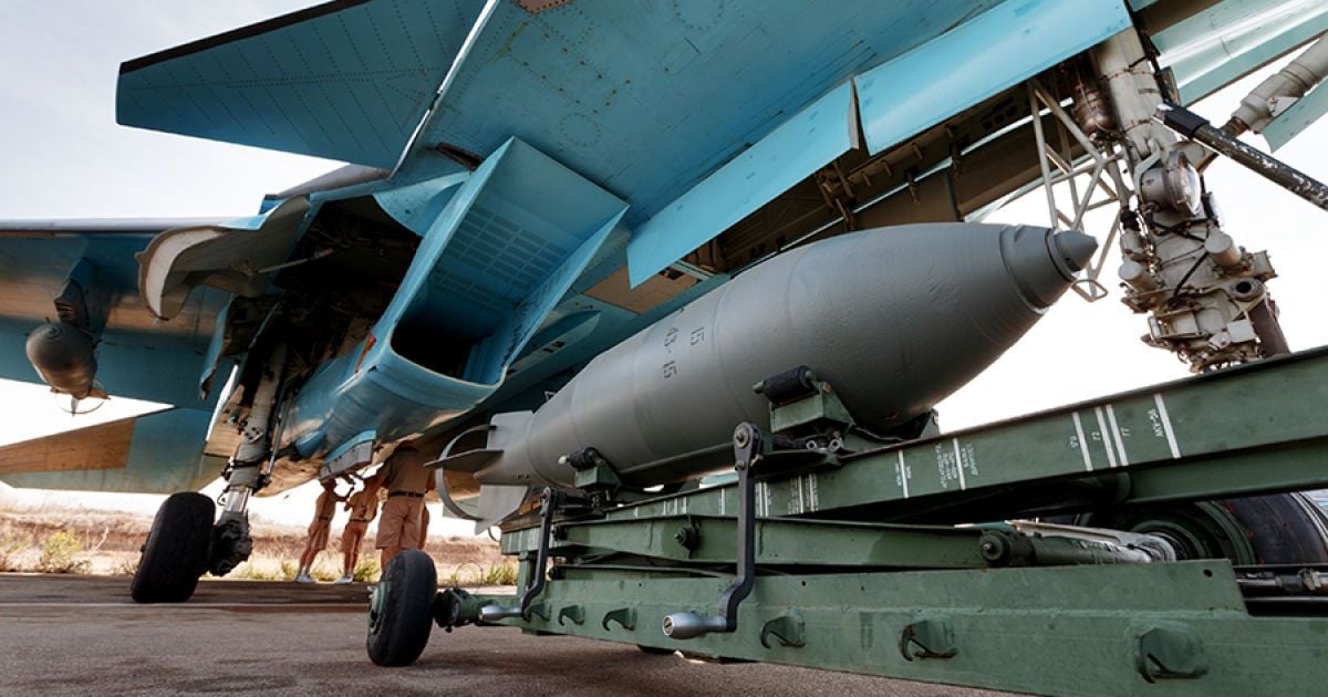 Российская авиабомба ФАБ-250/Фото: Militarnyi