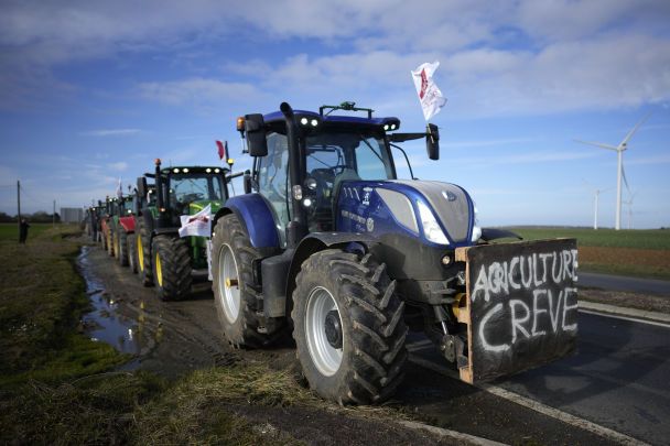 Протести фермерів у Франції / © Associated Press