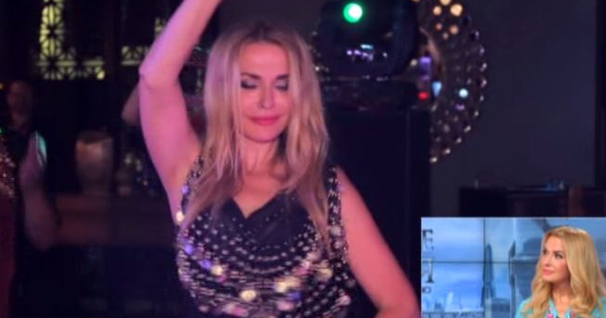 50-річна Ольга Сумська звабила східним танцем на свій ювілей