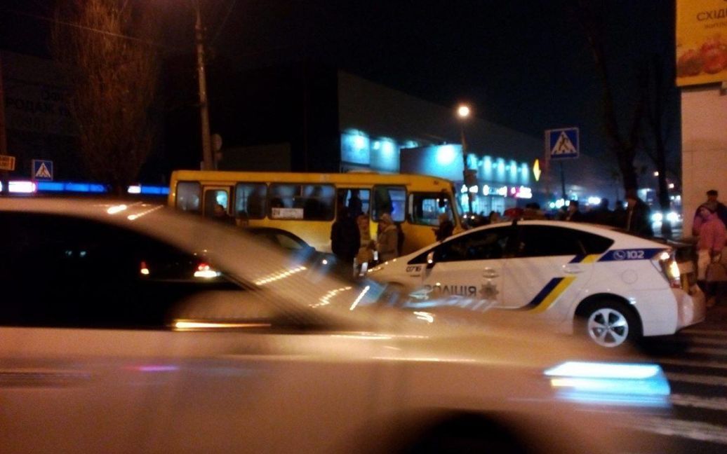 У столиці сталася аварія / © ТСН.ua
