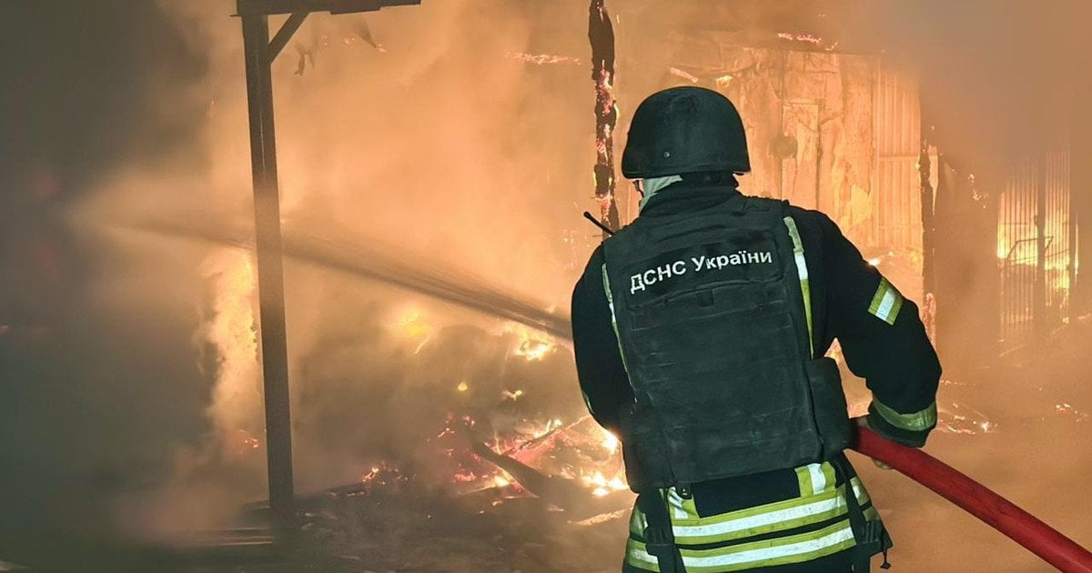 Наслідки обстрілу Херсона