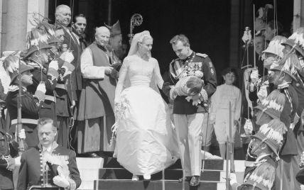 65 лет со дня свадьбы: каким было венчание княгини Грейс Келли и князя Монако Ренье III
