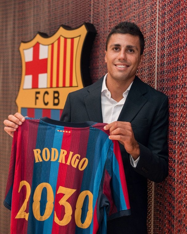 Родрі / facebook.com/fcbarcelona
