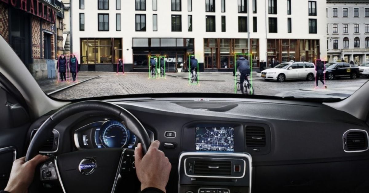 Volvo сделает велосипедистов видимыми для авто