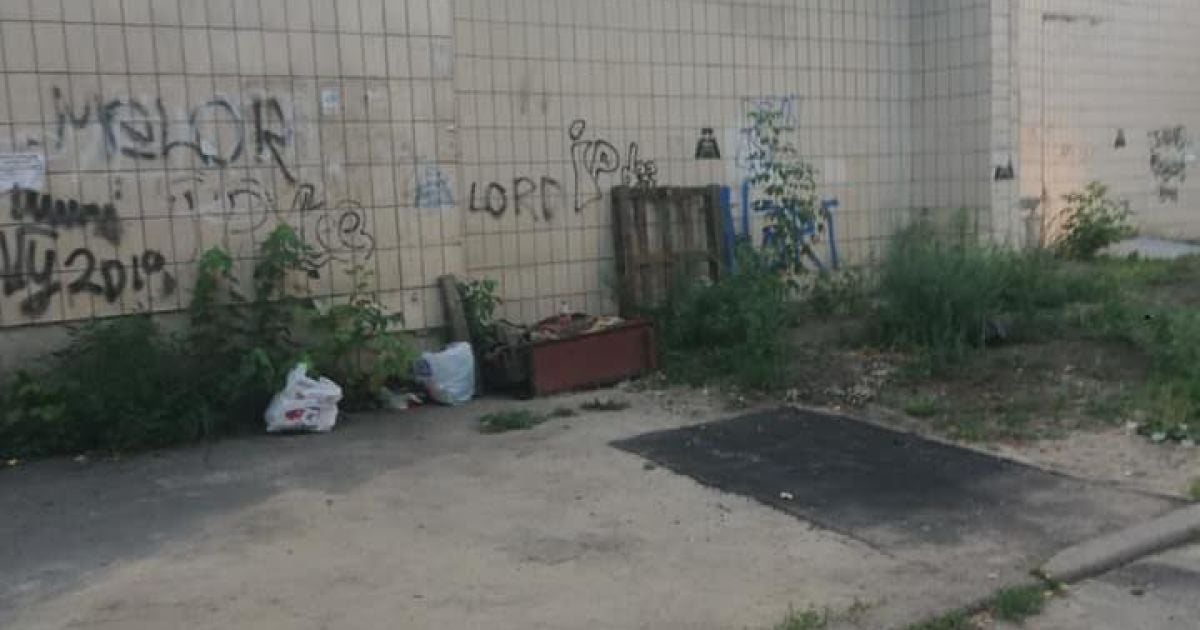 футбольне поле_1 / © Facebook/Киев Оперативный