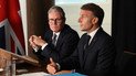 Премьер-министр Великобритании Кир Стармер и президент Франции Эмманюэль Макрон