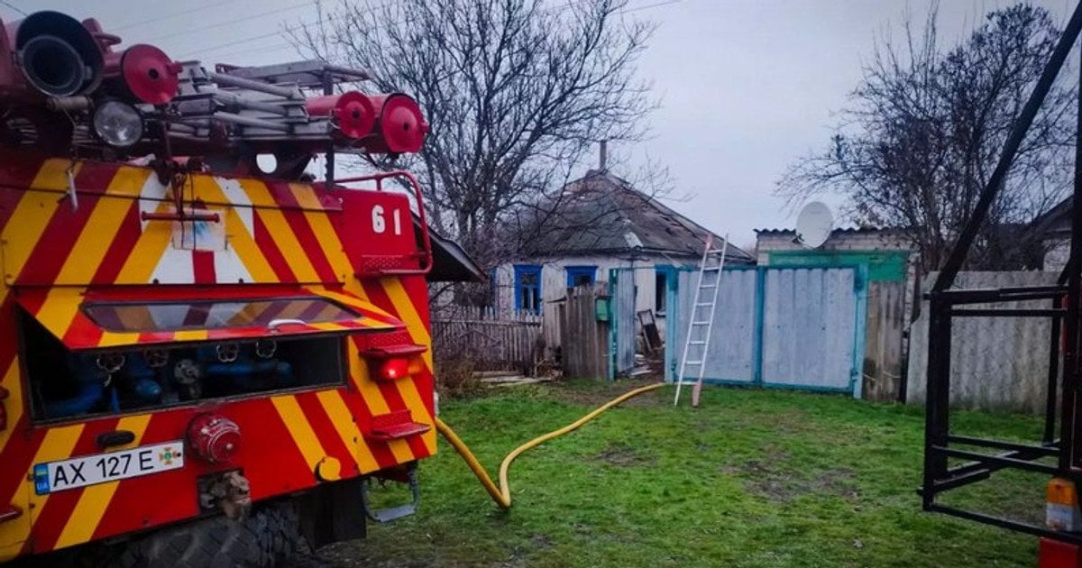 На місці пожежі