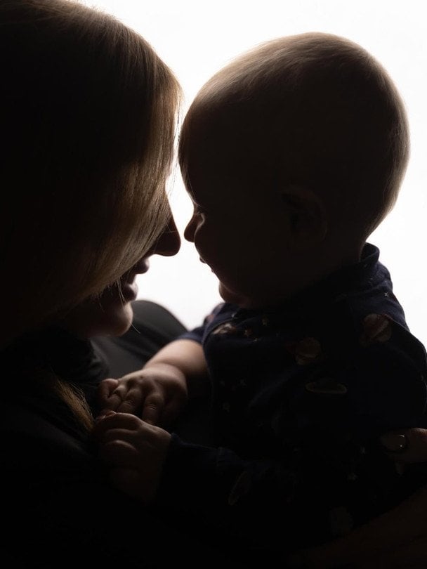 Леся Нікітюк з сином Оскаром / © instagram.com/lesia_nikituk