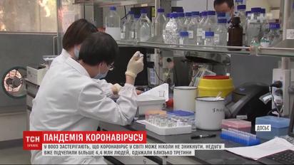 Коронавірус у світі може не зникнути - ВООЗ